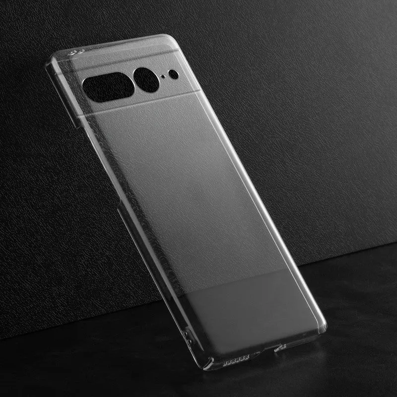 Crystal Clear Hard Back Anti-Yellowing Phone Case For Google Pixel 7 Pro