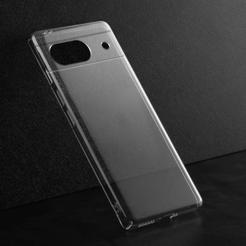 Crystal Clear Hard Back Anti-Yellowing Phone Case For Google Pixel 7A