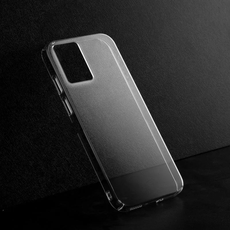 Crystal Clear Hard Back Anti-Yellowing Phone Case For iQOO Z6 5G