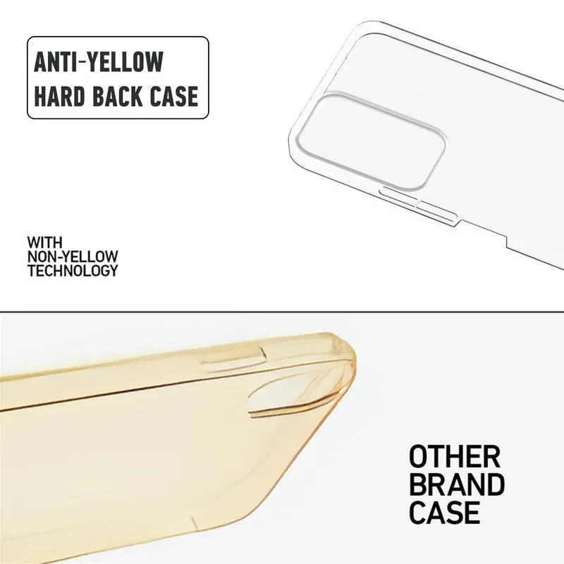 Crystal Clear Hard Back Anti-Yellowing Phone Case For Motorola Moto G34 5G