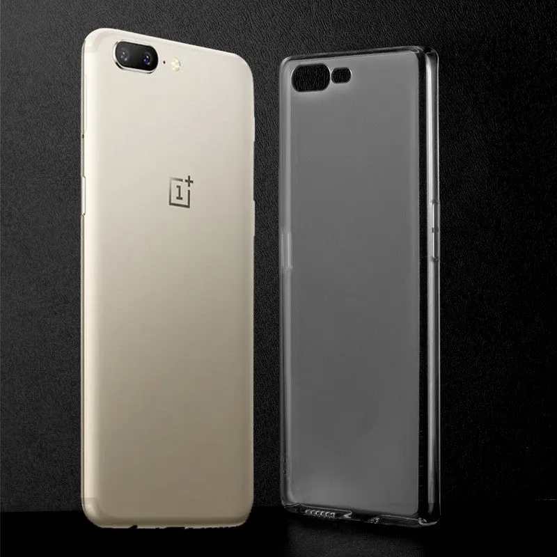 Crystal Clear Hard Back Anti-Yellowing Phone Case For OnePlus 5