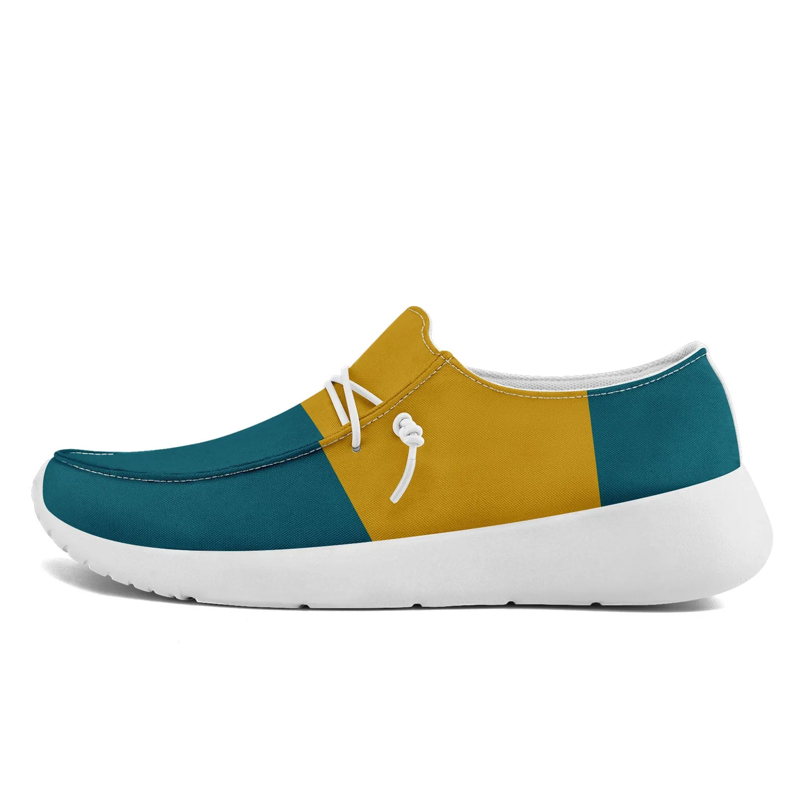 Custom Jacksonville Green Yellow Shoes Personalized Sneaker FN018-D020278-16