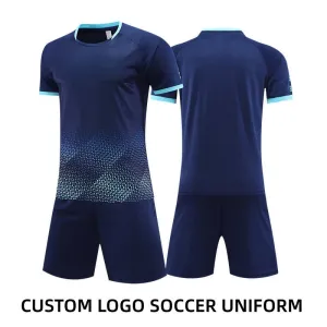 Customized LOGO Round Neck Soccer Jersey Uniform for MEN