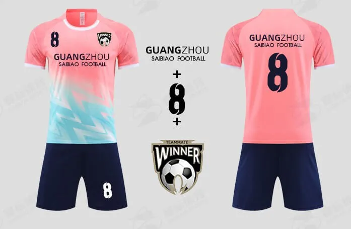 Customized LOGO Round Neck Soccer Jersey Uniform for MEN