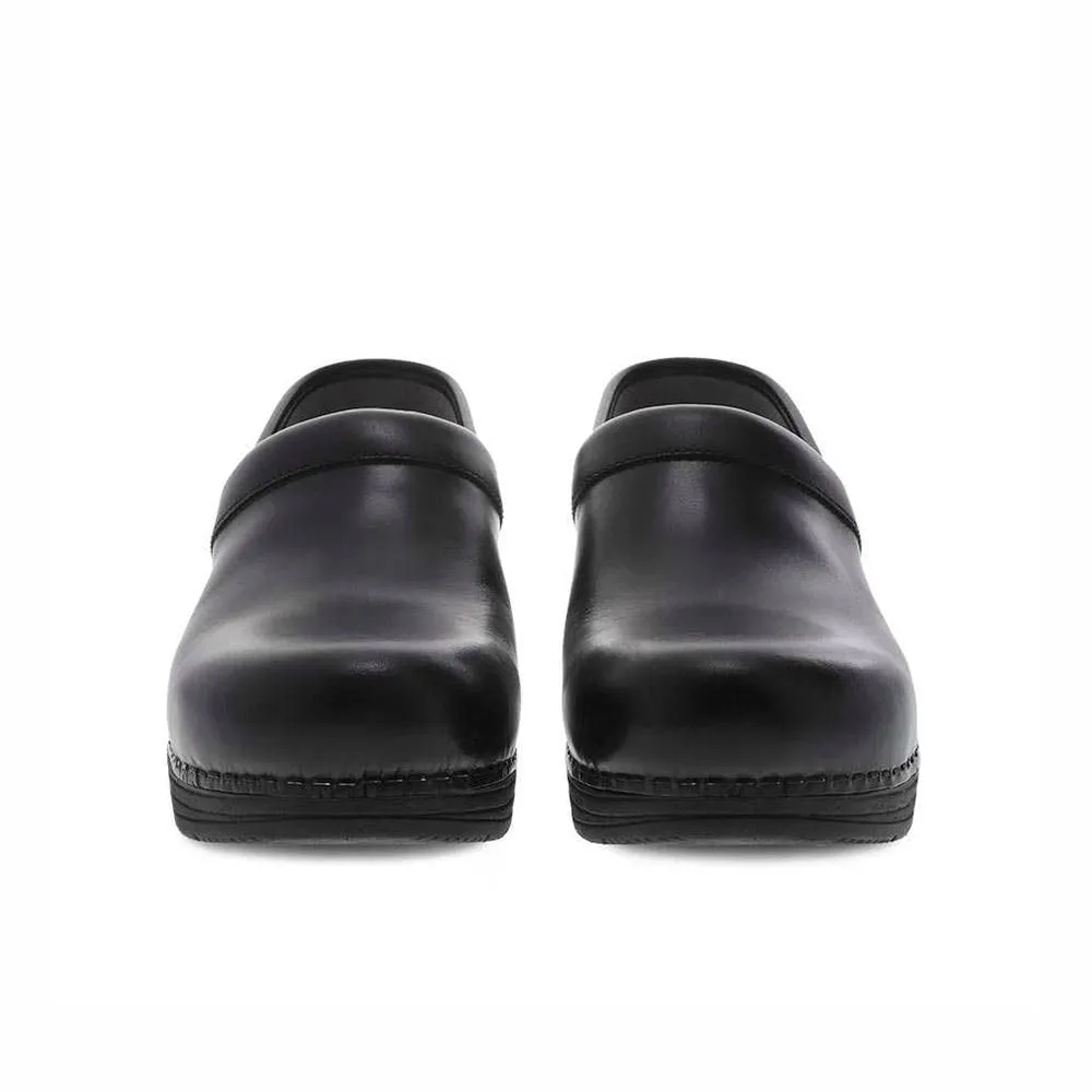 Dansko LT Pro Black Leather Clog