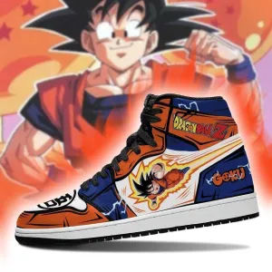 DBZ Goku Classic Sneakers Custom Anime Dragon Ball Shoes