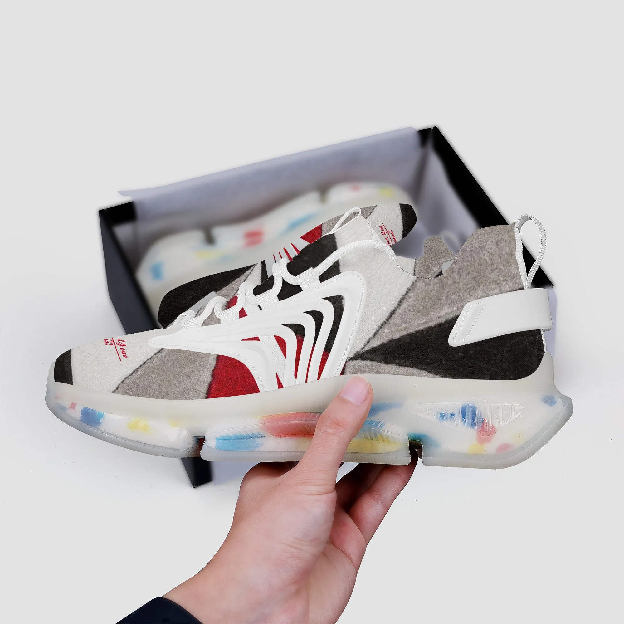 DCYG Air Max React Sneakers - White