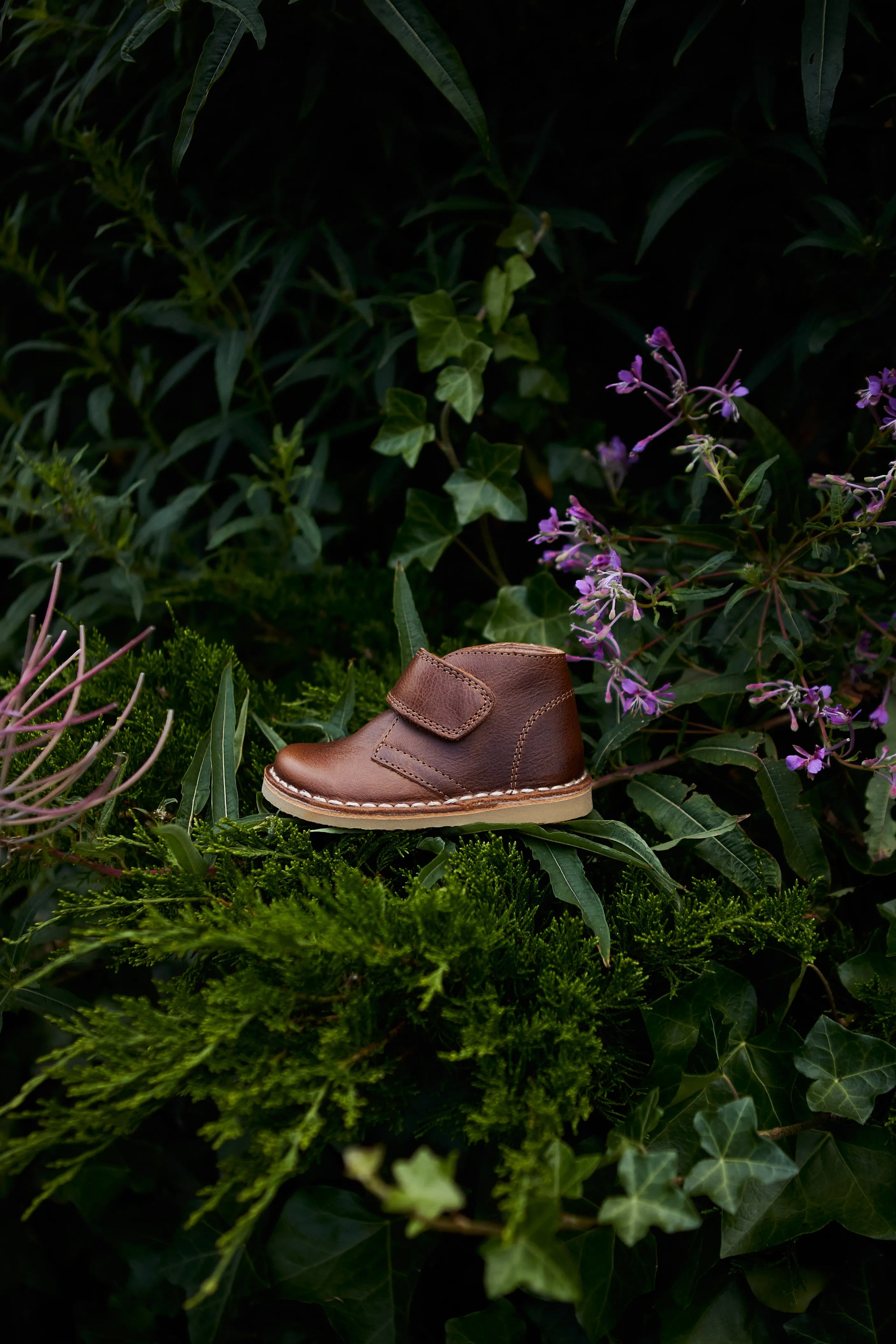 Desert Boot with Velcro - Hazelnut