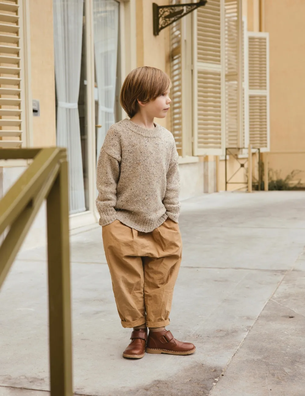 Desert Boot with Velcro - Hazelnut