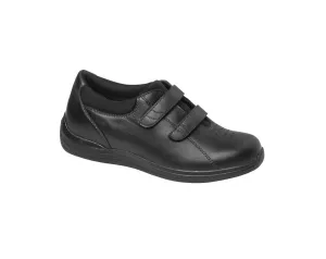 Drew Lotus Women Casual Shoes In Black Calf