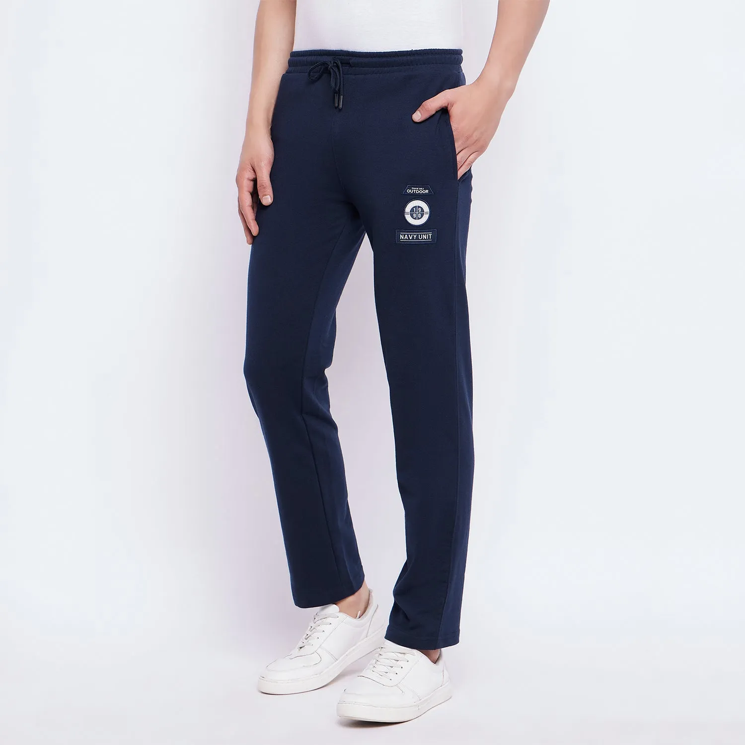 Duke Stardust Men Solid Track Pant (LF5653)