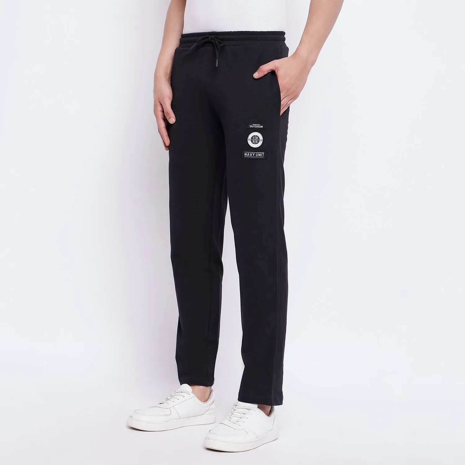 Duke Stardust Men Solid Track Pant (LF5653)