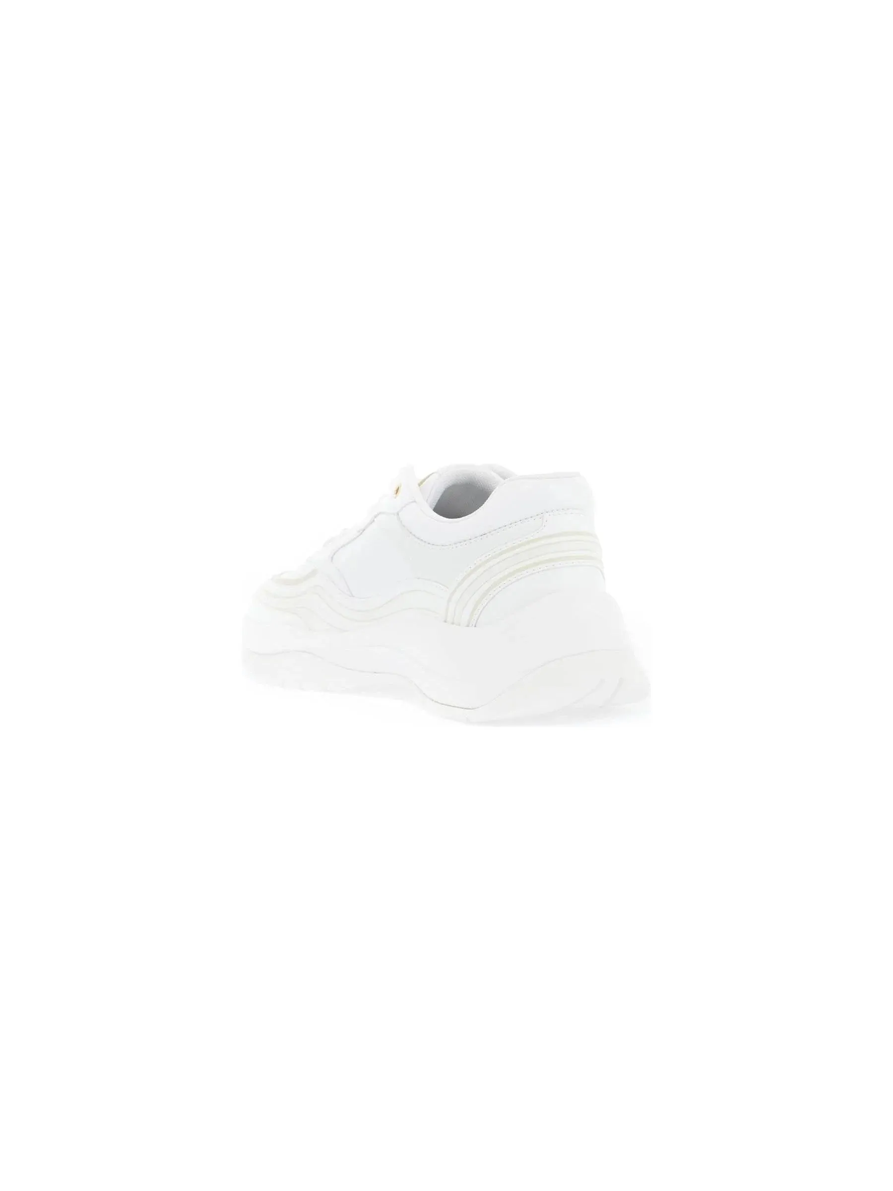 Eco-leather Platform Sole Sneakers