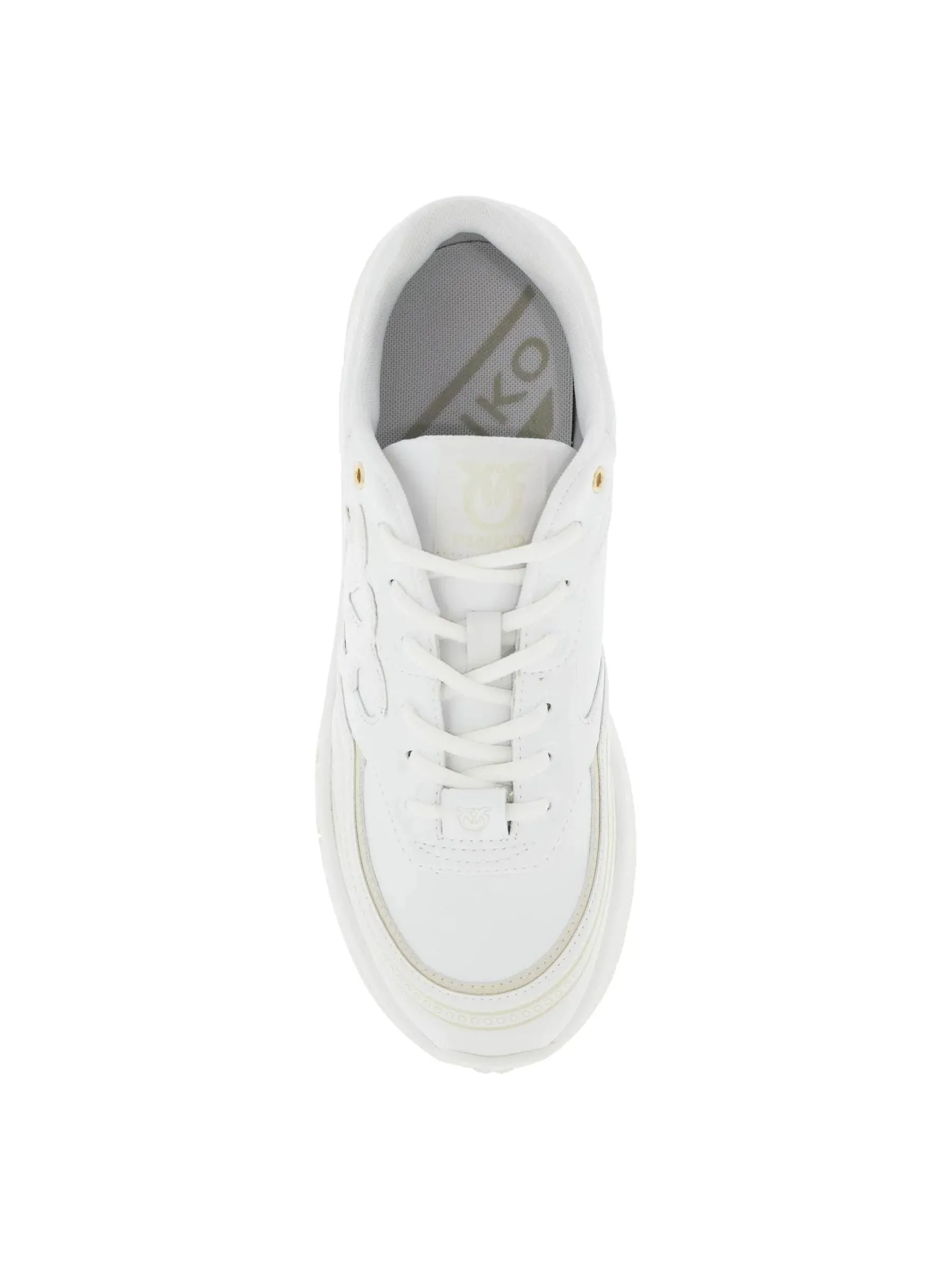 Eco-leather Platform Sole Sneakers