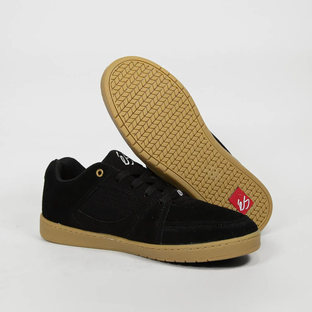 eS Footwear - Accel Slim Shoes - Black / Gum