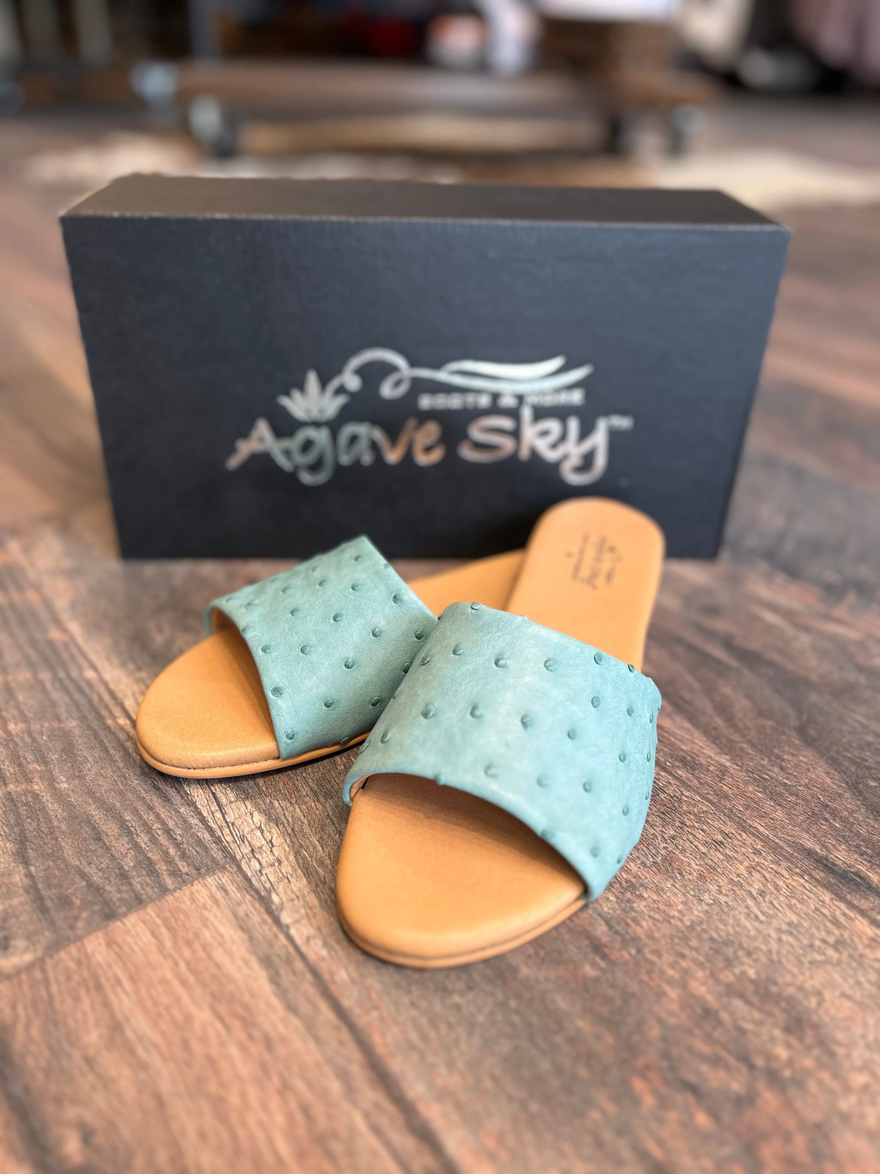 Eva Turquoise Sandals