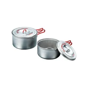 Evernew Titanium Ultralight Pot Set M (0.9l and 1.3l)