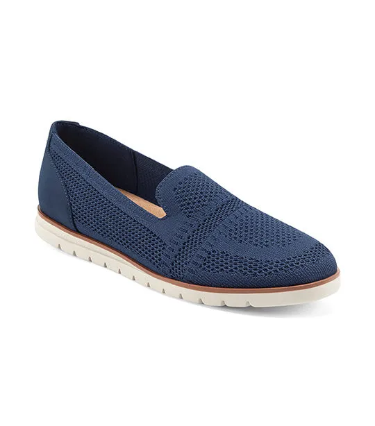 Ferris Eco Slip-On Flats Dark Blue