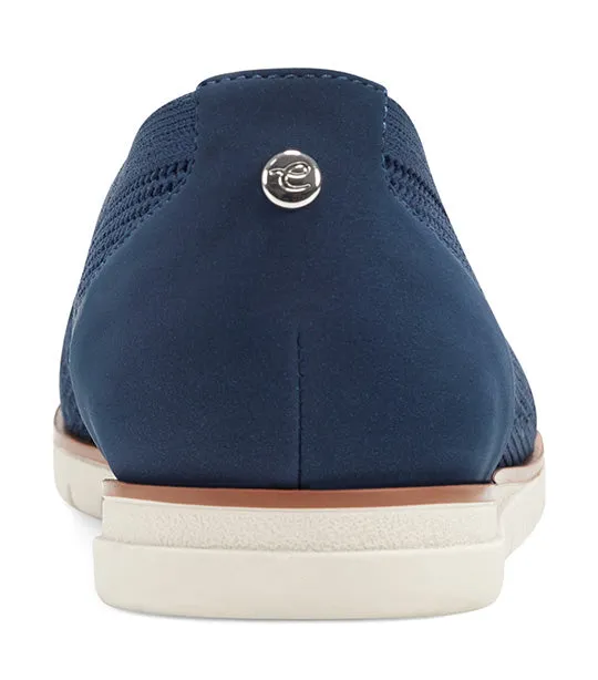 Ferris Eco Slip-On Flats Dark Blue