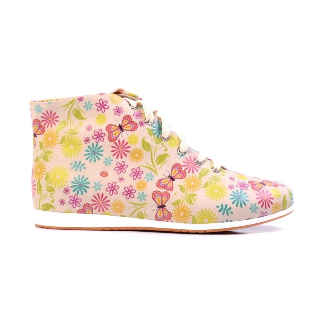 Flowers Short Boots LND1131