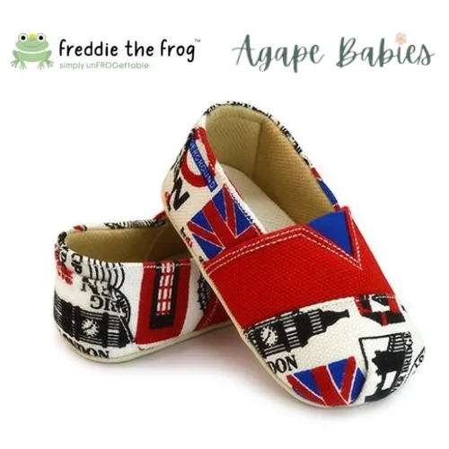 Freddie The Frog Pre Walker Shoes - Bloody Mary Moccs