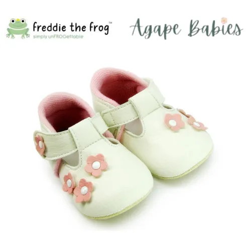 Freddie The Frog Pre Walker Shoes - Karen White