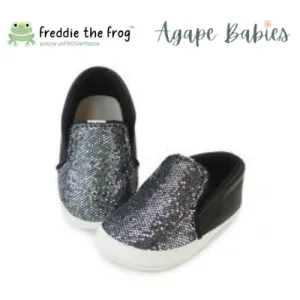 Freddie The Frog Pre Walker Shoes - Tony Sparkly Grey