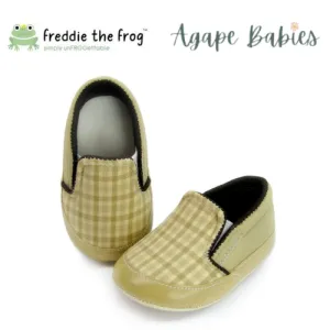 Freddie The Frog Pre Walker Shoes - Tony Tartan Brown