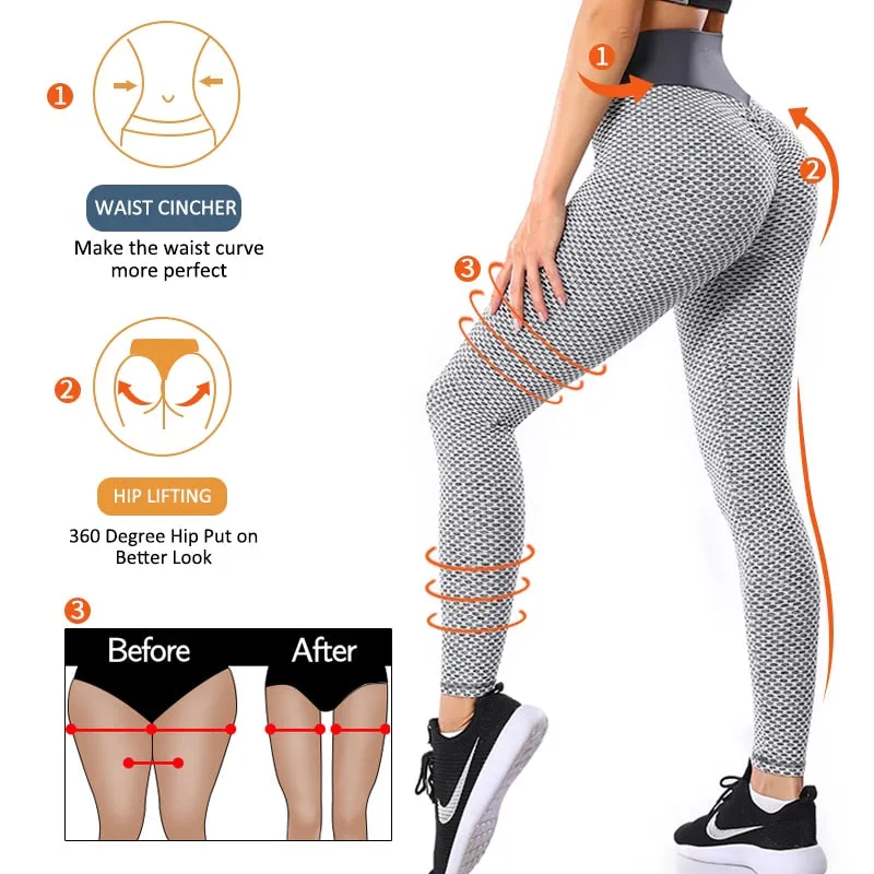 Funki Buys | Pants | Women's High Waist Fitness Leggings