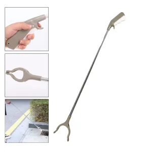 GARBAGE LIFTER TOOL KITCHEN PICKER CLAW PICK UP RUBBISH HELPING HAND TOOL GARBAGE PICKER FLEXIBLE LIGHTWEIGHT TOOL