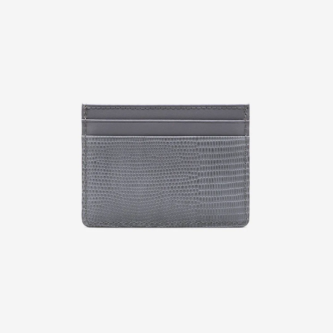 Genuine Lizard Leather Slim Card Case