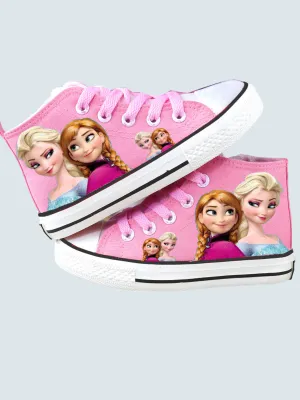 Girls Can Never Get Enough of Elsa Inspired Sneakers By Liv and Mia