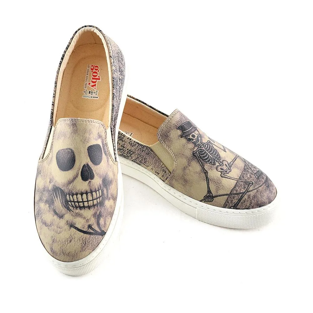 Handsome Skull Sneaker Shoes VN4043