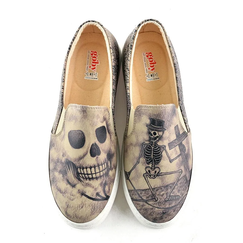 Handsome Skull Sneaker Shoes VN4043