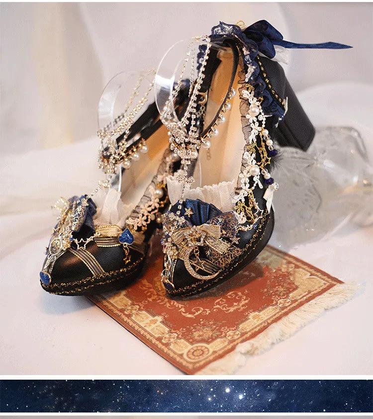 Hexagram~Constellation ~Classic High Heels Lolita Shoes