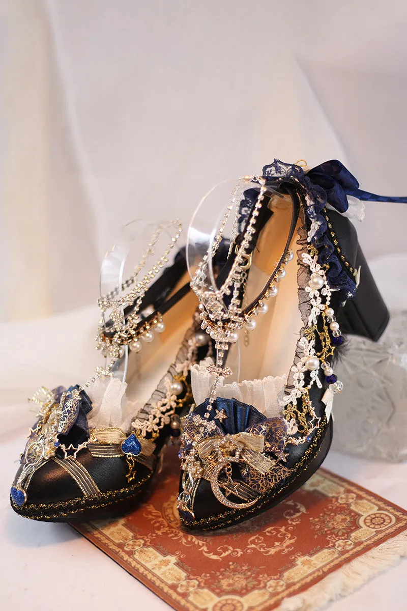 Hexagram~Constellation ~Classic High Heels Lolita Shoes