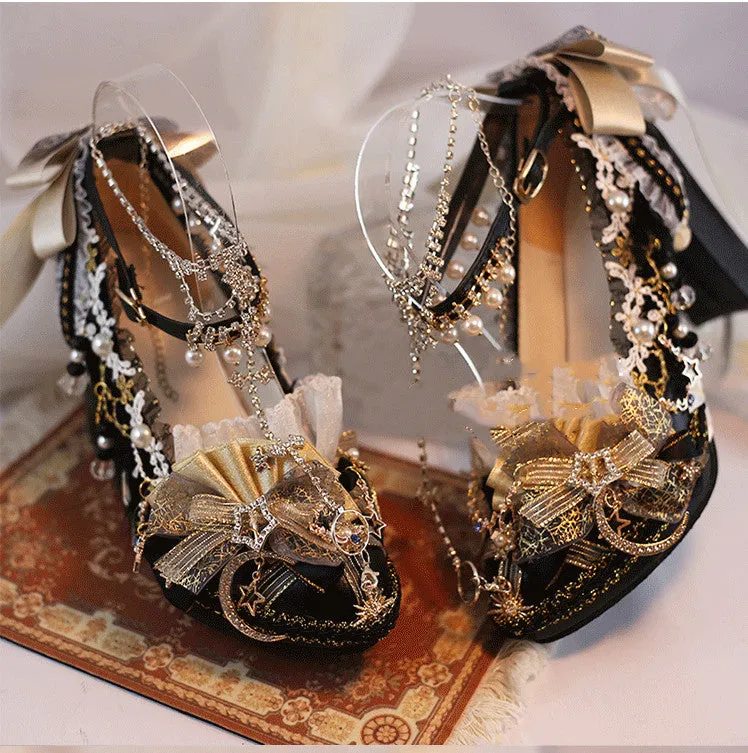 Hexagram~Constellation ~Classic High Heels Lolita Shoes