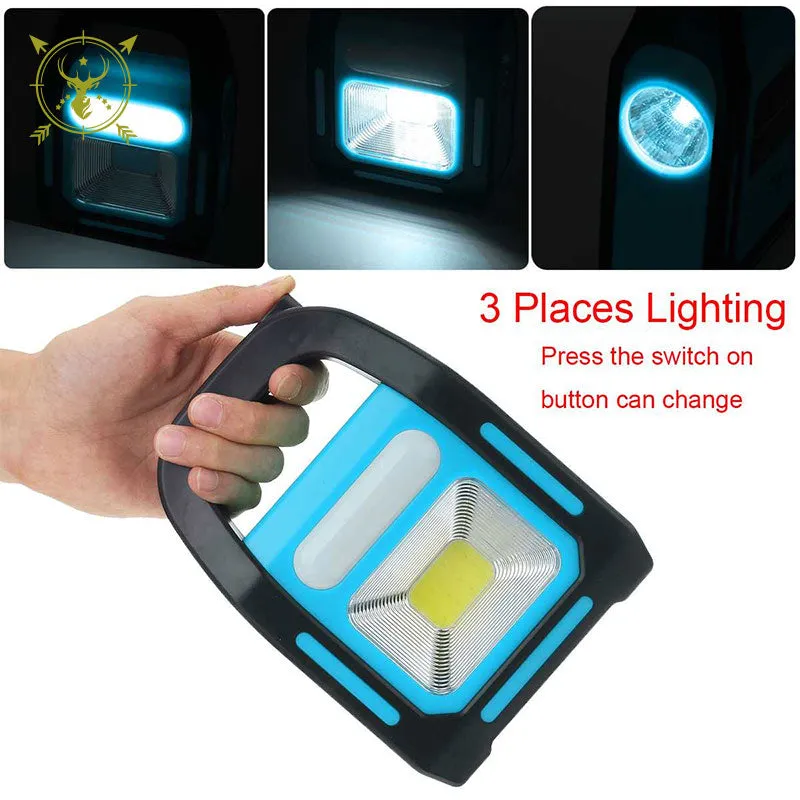 Hurry Bolt Work Camping  Rechargeable Solar Charging USB Charging Light Torch