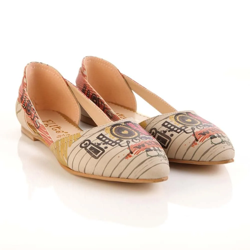 I Love You Ballerinas Shoes OMR7005