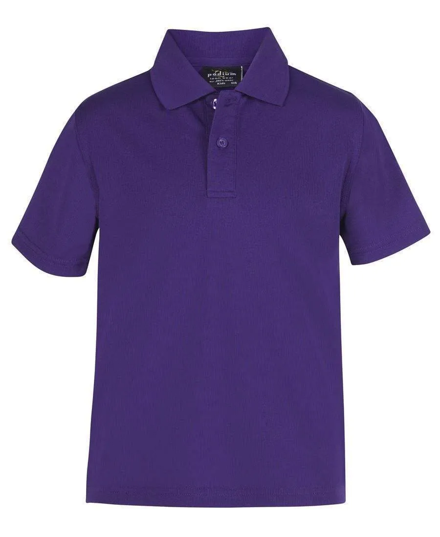 JB'S Kid’s Short Sleeve Poly Polo 7KSP