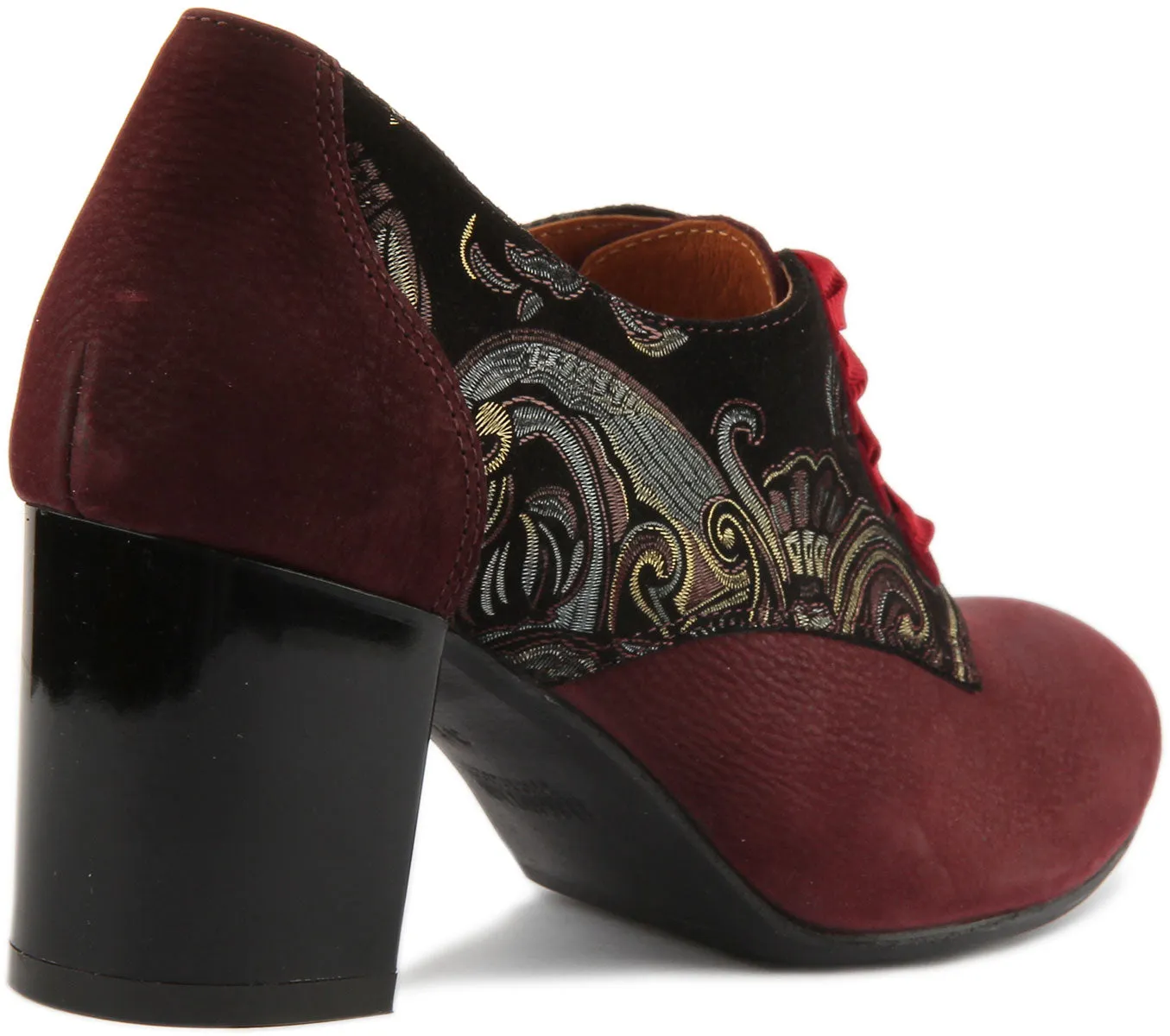 Justin Reece England Avalon In Maroon For Women