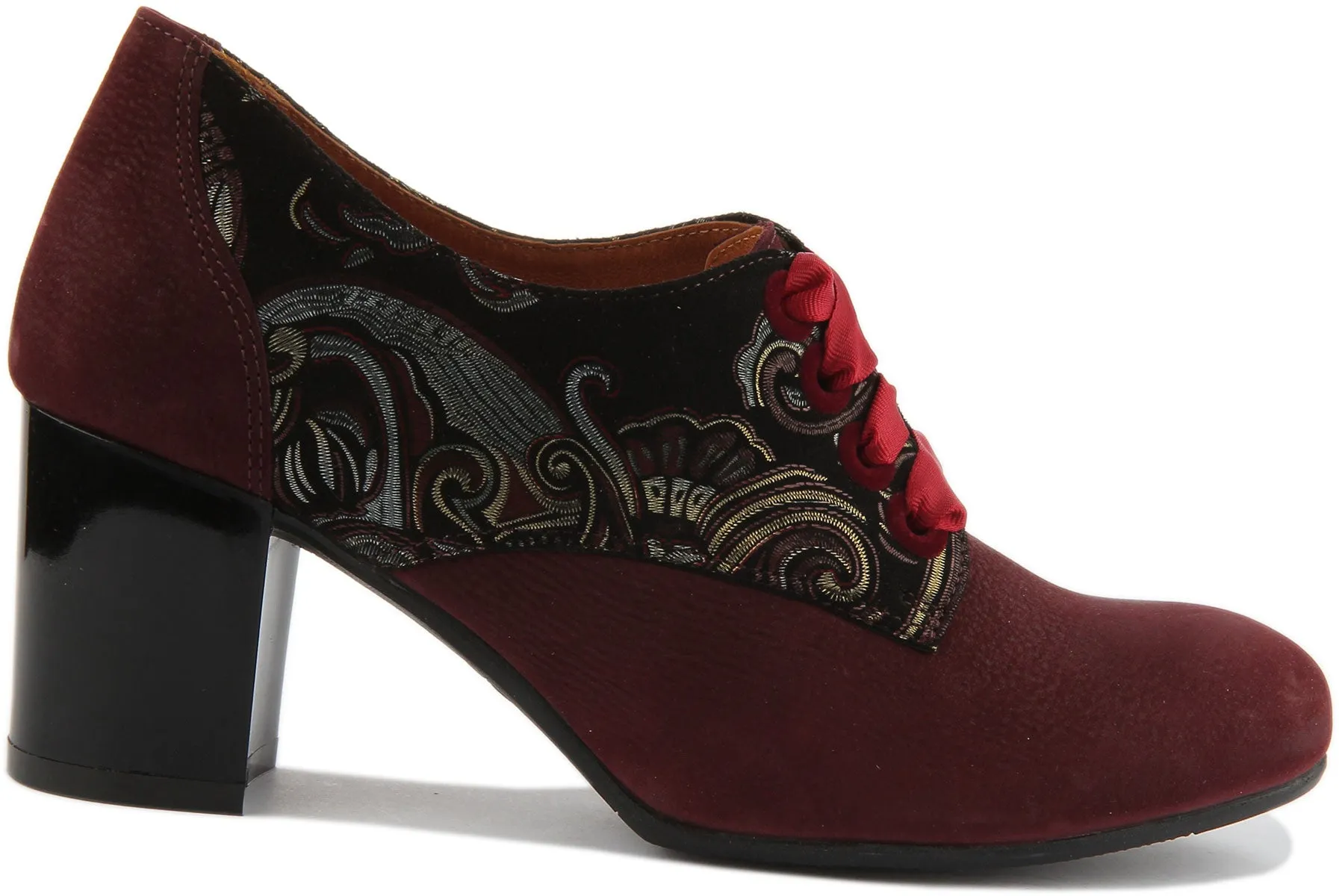 Justin Reece England Avalon In Maroon For Women