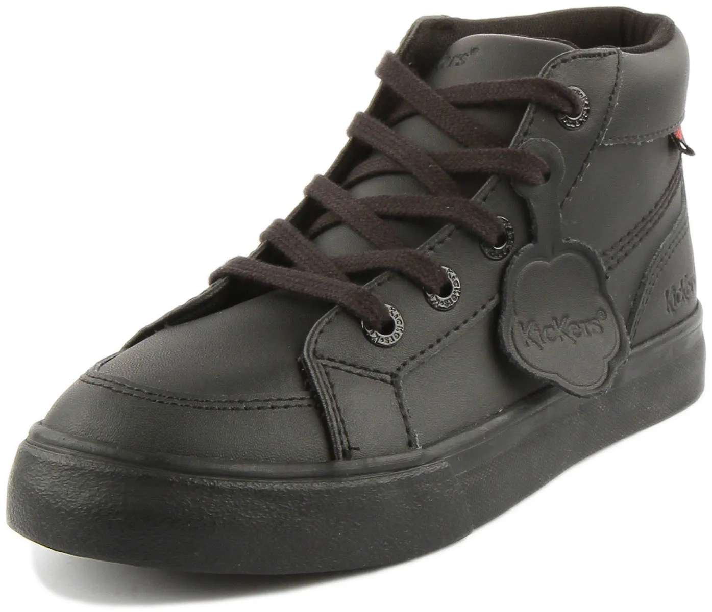 Kickers Tovni Hi In Black For Juniors