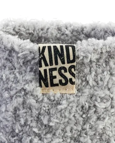 'Kindness' Socks - Smoke With Sand