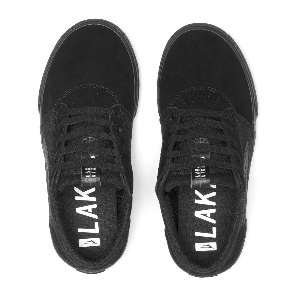 Lakai Shoes Griffin Kids - Black/Black Suede