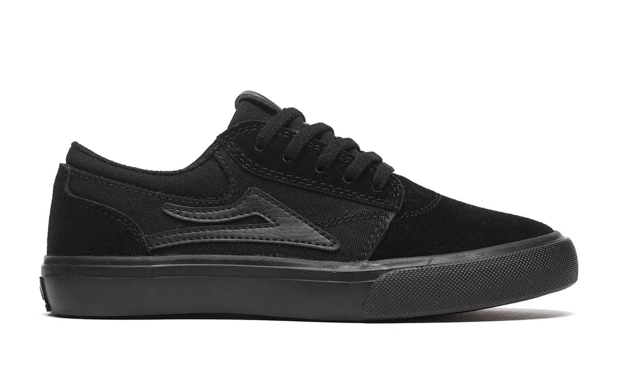 Lakai Shoes Griffin Kids - Black/Black Suede