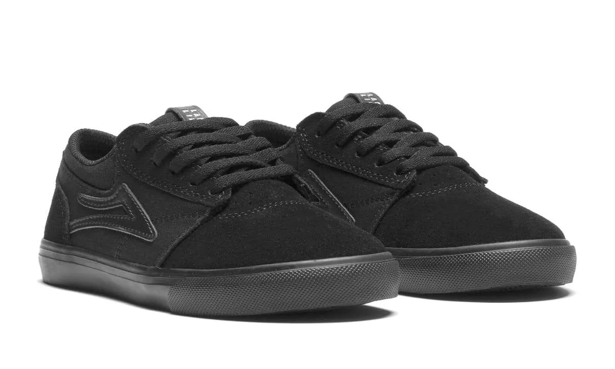 Lakai Shoes Griffin Kids - Black/Black Suede