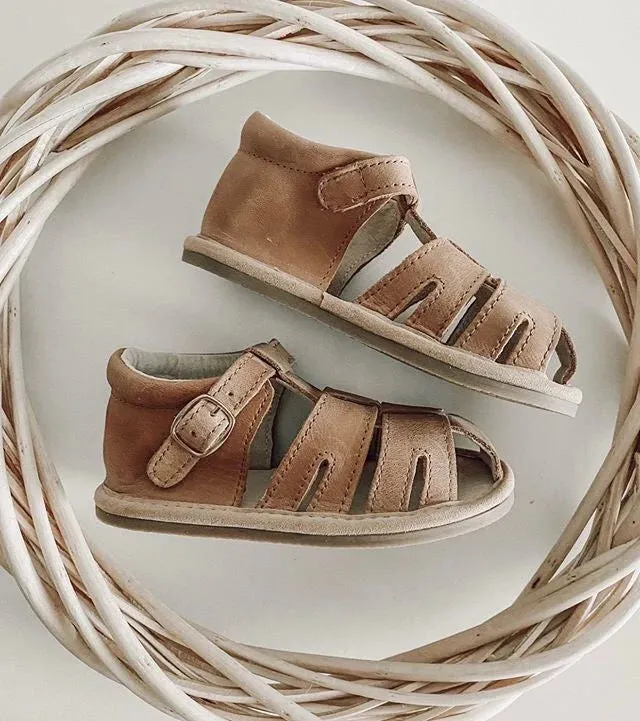 Little Mazoes Zoe Sandal Tan