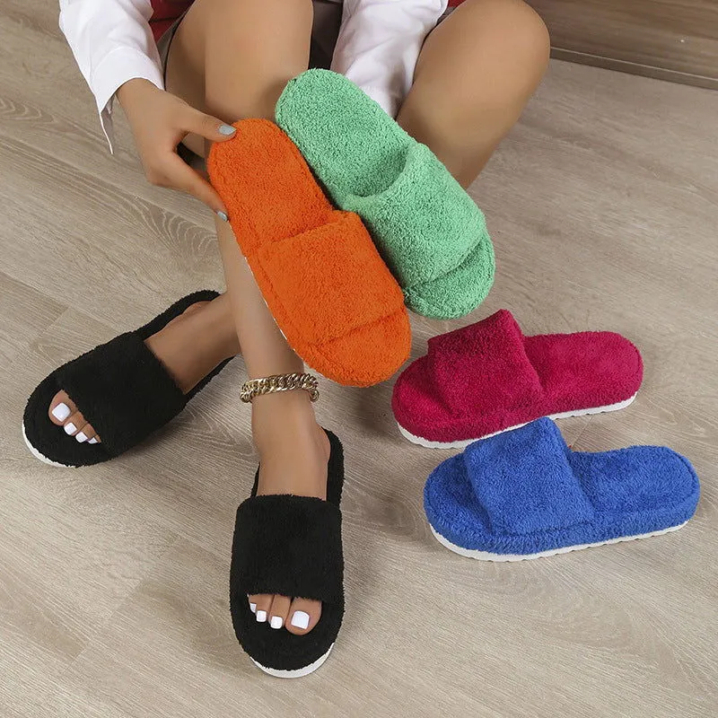 LovelyRLovely Women Fuzzy Slippers