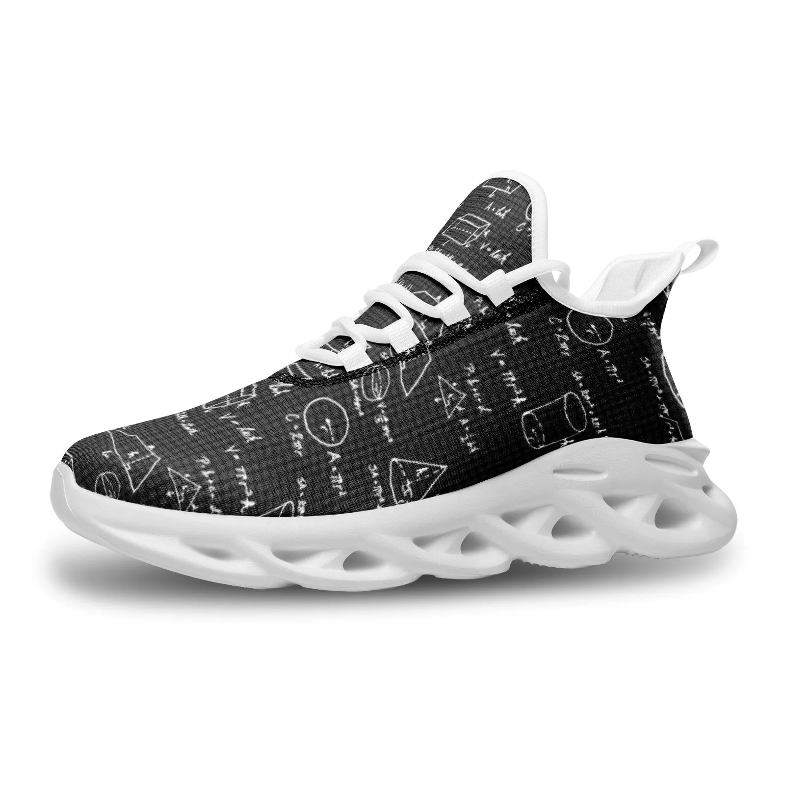 Mathlete Unisex Bounce Mesh Knit Sneakers